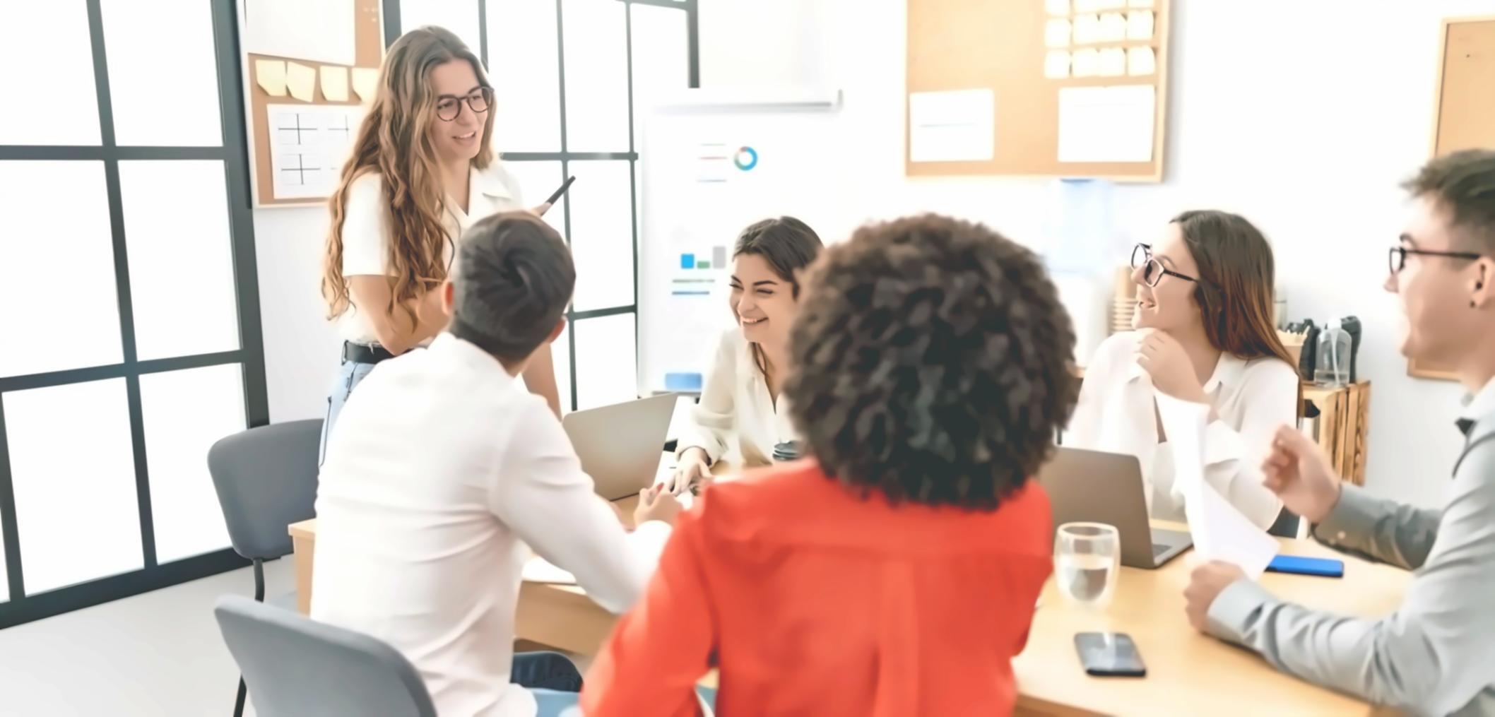 Team-Meetings zur Strategieentwicklung